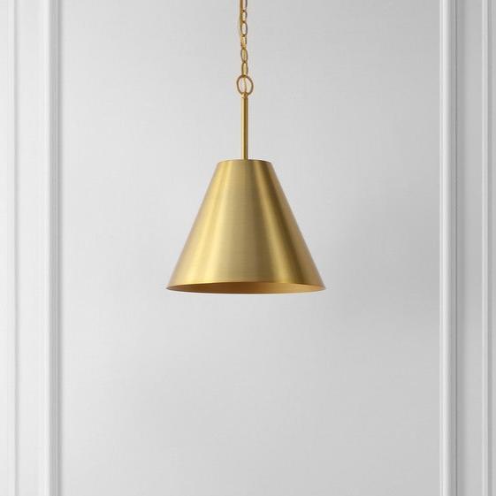 Safavieh Jenner Pendant Lighting in Brass Gold