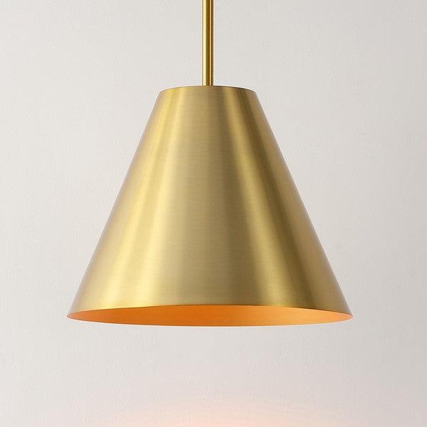 Safavieh Jenner Pendant Lighting in Brass Gold