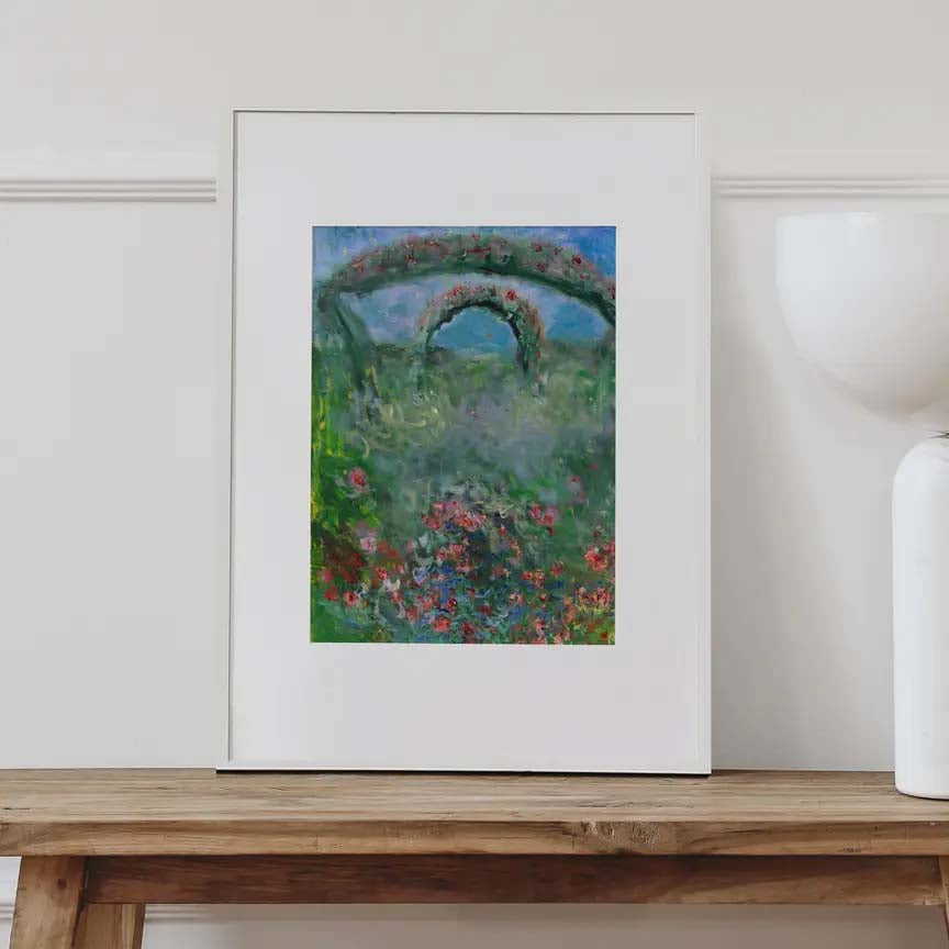 Garden in Bloom Art Print