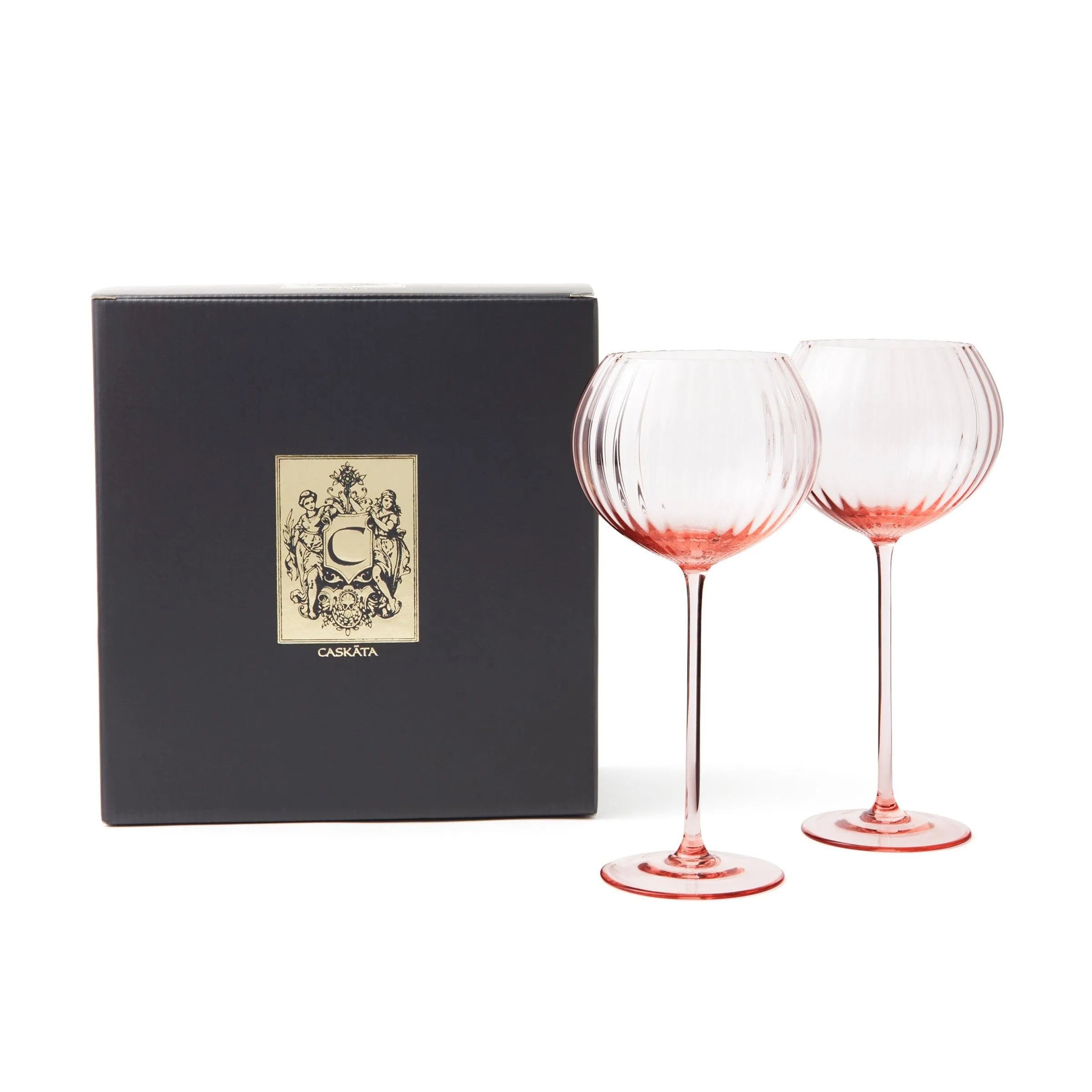 Caskata Wholesale Quinn Red Wine Glasses, Set of 2