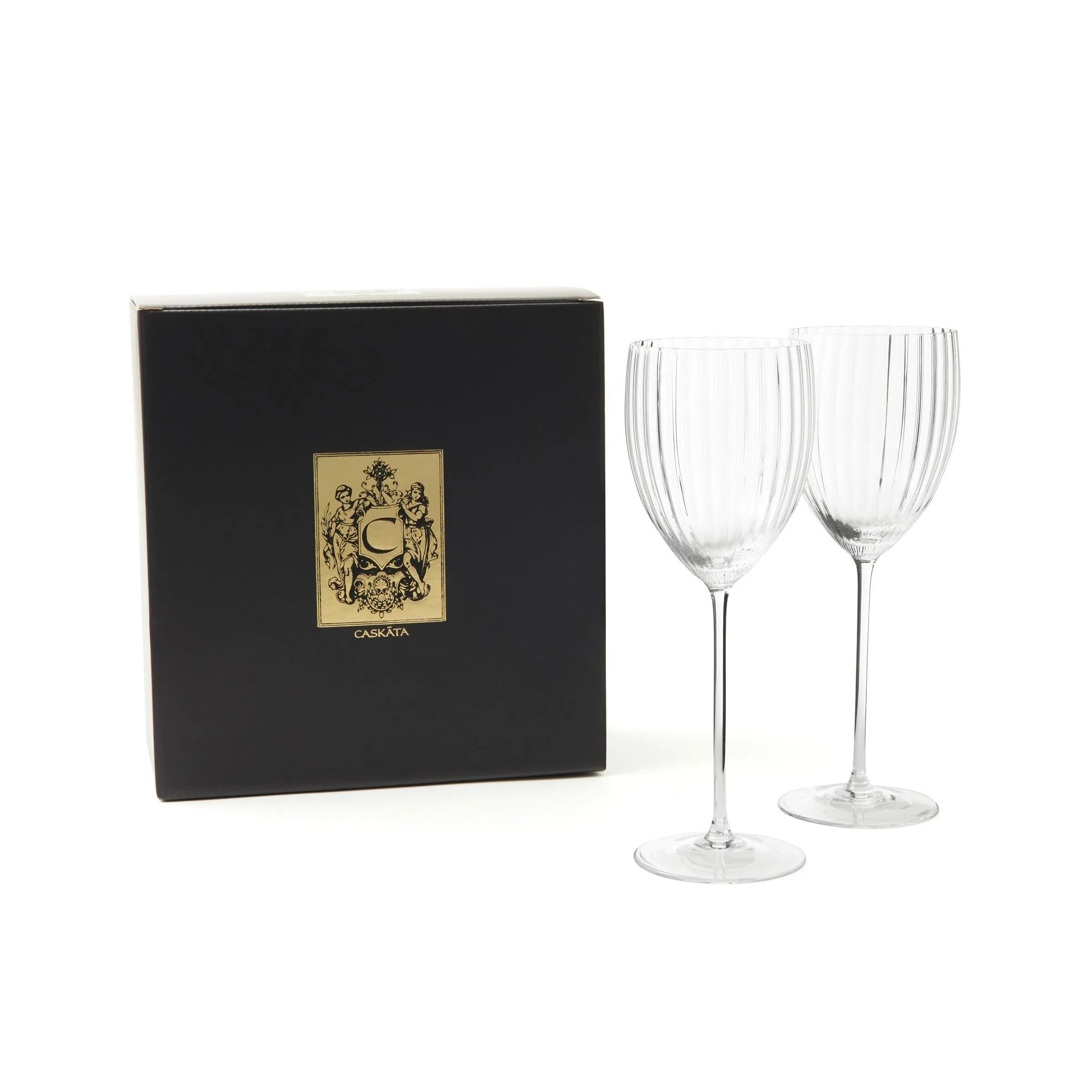 Caskata Wholesale Quinn Universal Wine Glasses, Set of 2