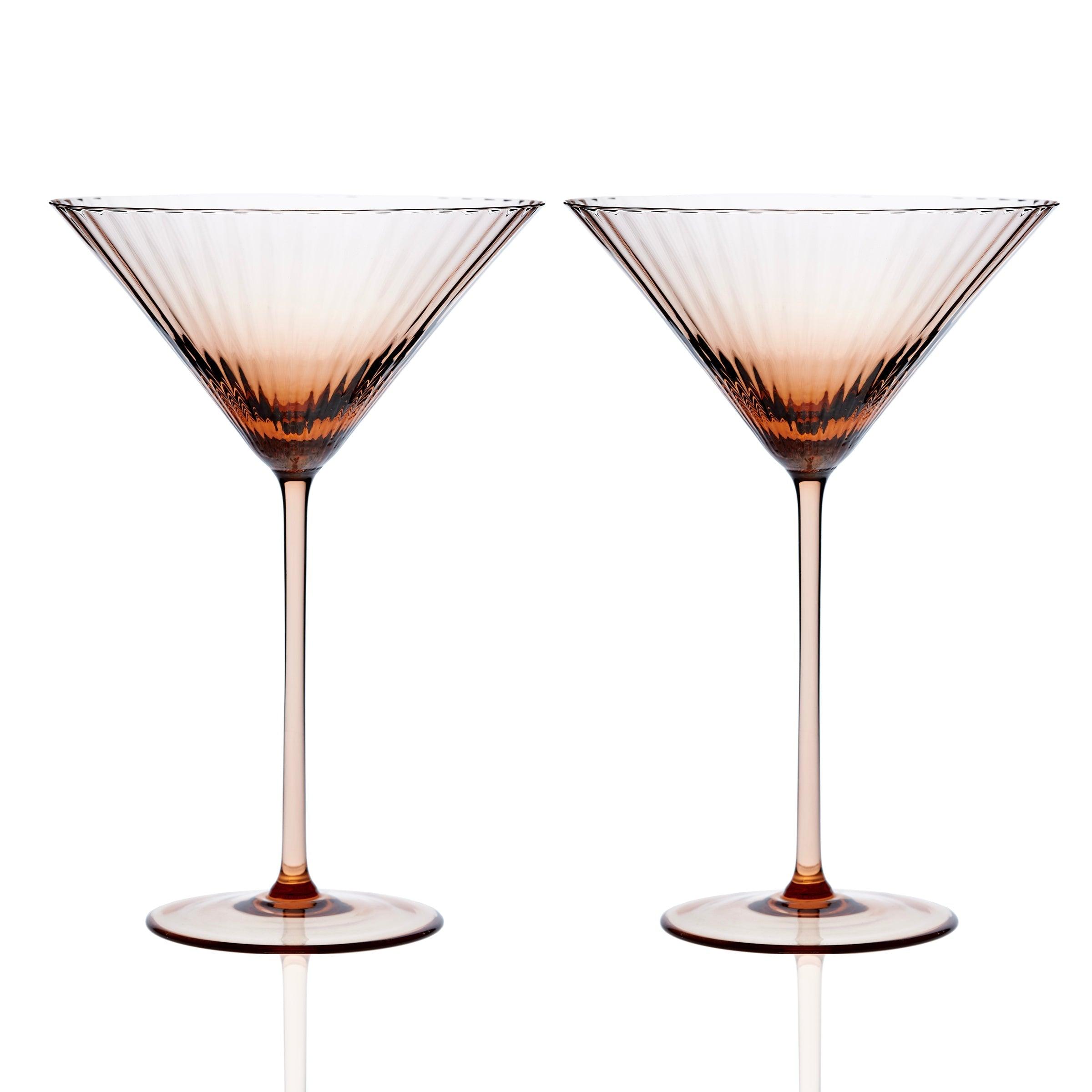 Caskata Wholesale Quinn Martini Glasses, Set of 2