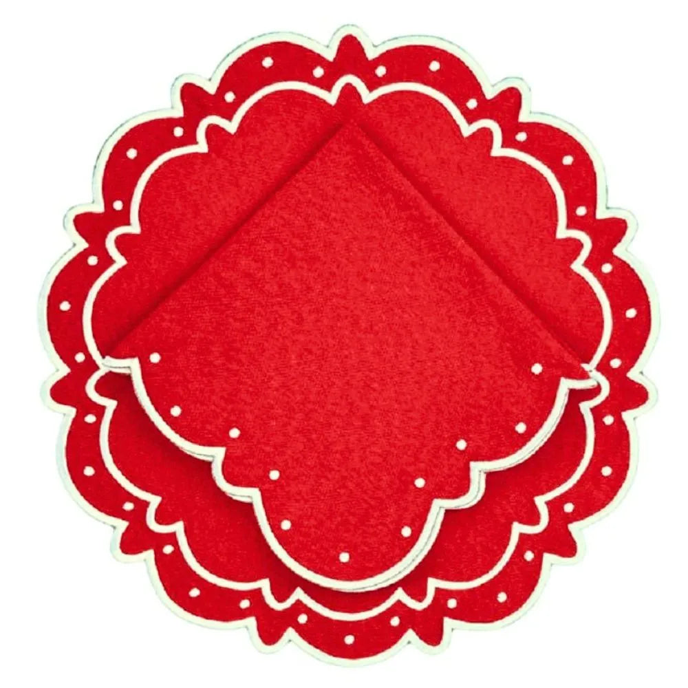 Ava Placemat - Red (Set of 4)