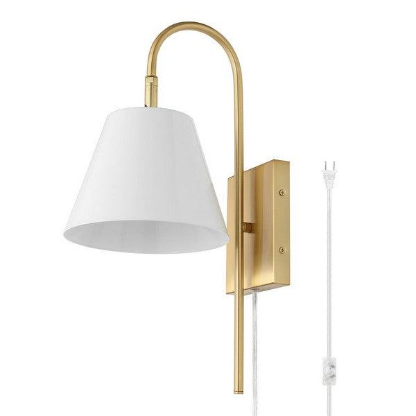 Safavieh Rhoeva White-Brass Wall Sconce