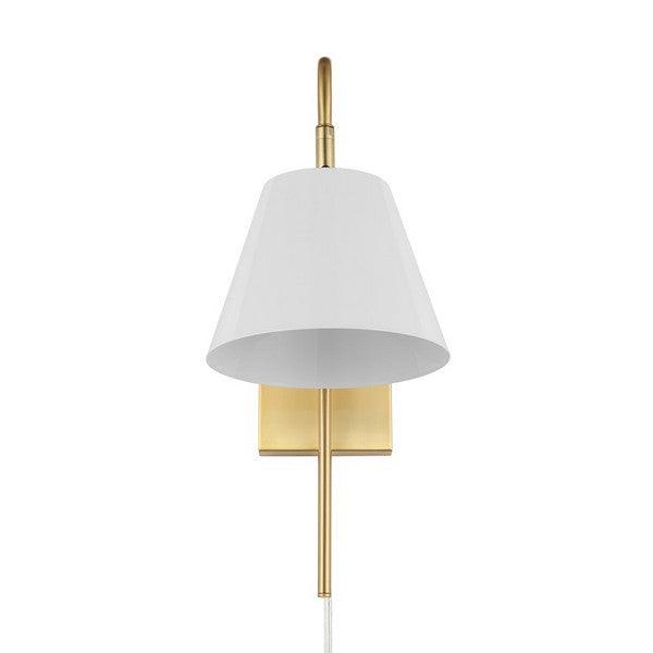 Safavieh Rhoeva White-Brass Wall Sconce