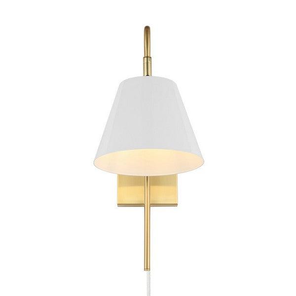 Safavieh Rhoeva White-Brass Wall Sconce