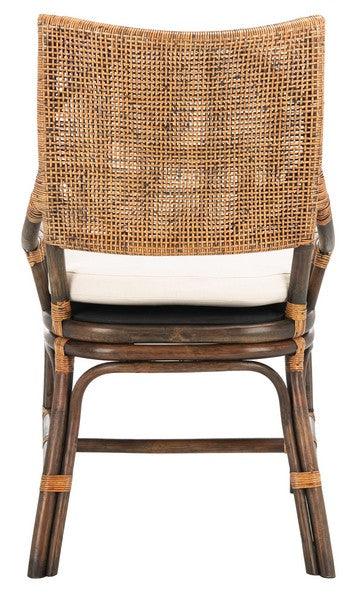 Safavieh Donatella Natural-Black Rattan Chair