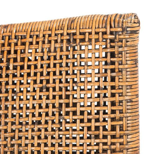 Safavieh Donatella Natural-Black Rattan Chair