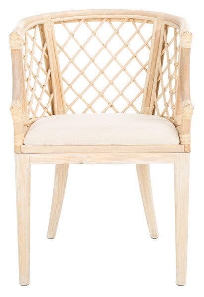 Safavieh Carlotta Natural Arm Chair