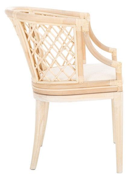 Safavieh Carlotta Natural Arm Chair