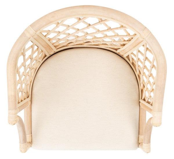 Safavieh Carlotta Natural Arm Chair