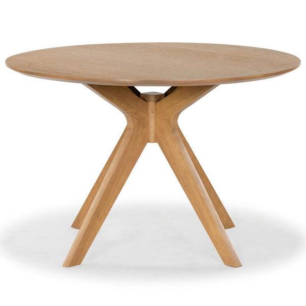 Safavieh Carolee Wood Dining Table with Splayed Legs