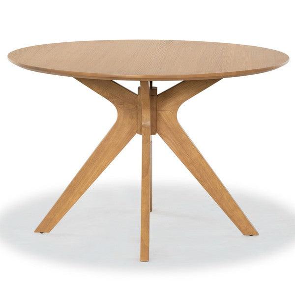 Safavieh Carolee Wood Dining Table with Splayed Legs