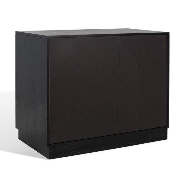 Safavieh Deirdra Black 3-Drawer Wood Chest