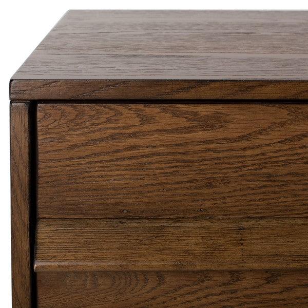 Safavieh Deirdra Medium Oak 3-Drawer Wood Chest