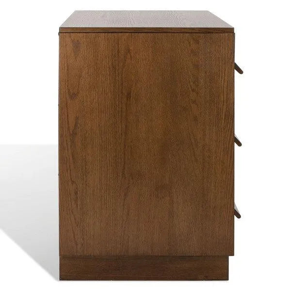 Safavieh Deirdra Medium Oak 3-Drawer Wood Chest