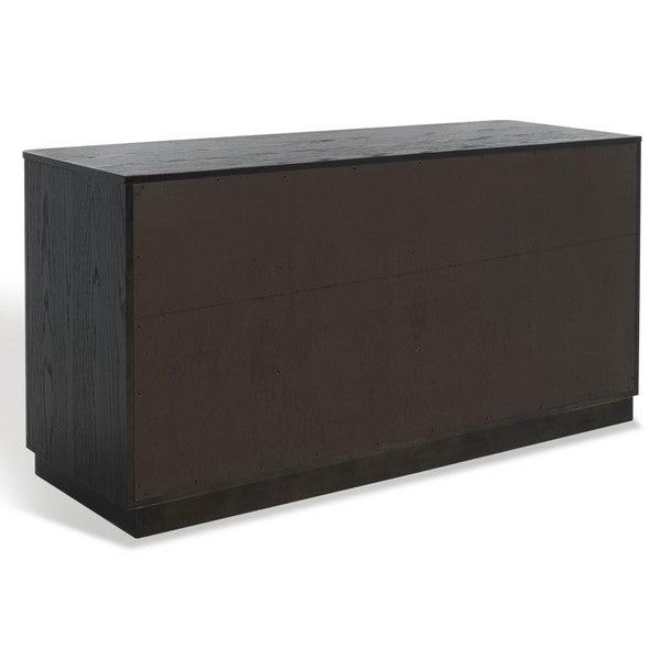 Safavieh Gabrietta Black 6-Drawer Wood Dresser