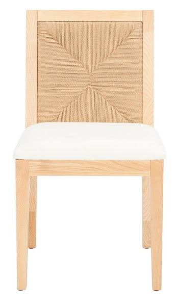 Safavieh Emilio Natural Woven Dining Chair (Set of 2)