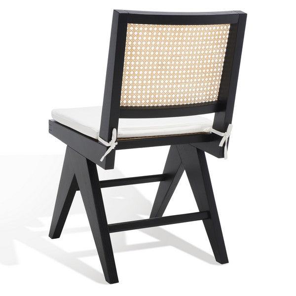 Safavieh Colette Natural-Black Rattan Dining Chair