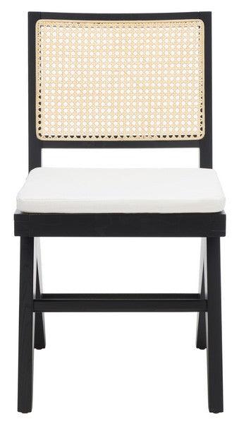 Safavieh Colette Natural-Black Rattan Dining Chair