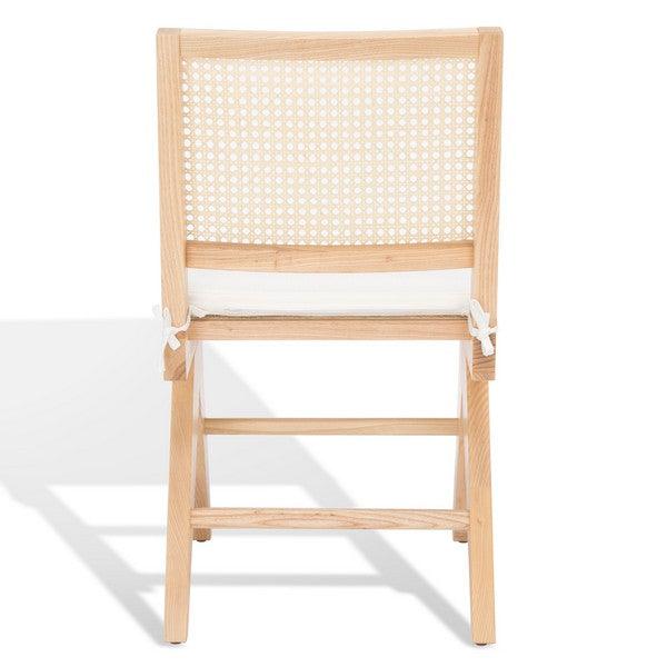 Safavieh Colette Natural Rattan Dining Chair (Set of 2)