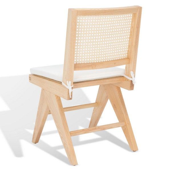 Safavieh Colette Natural Rattan Dining Chair (Set of 2)