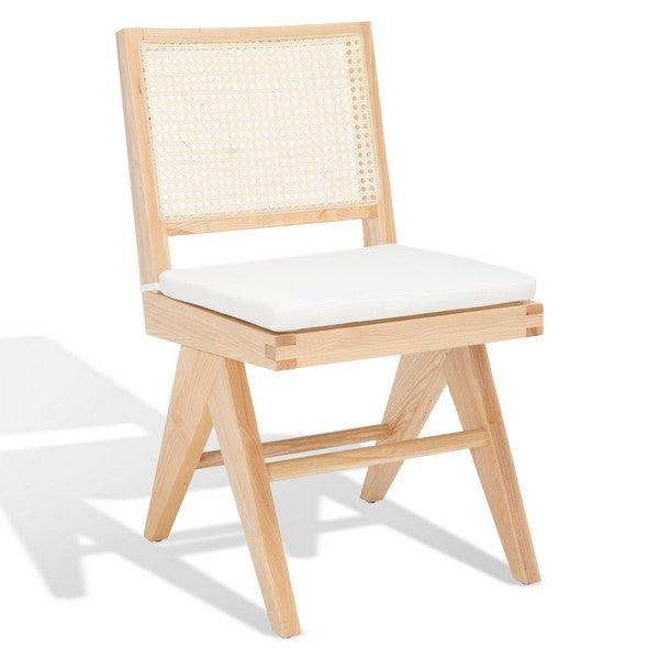 Safavieh Colette Natural Rattan Dining Chair (Set of 2)