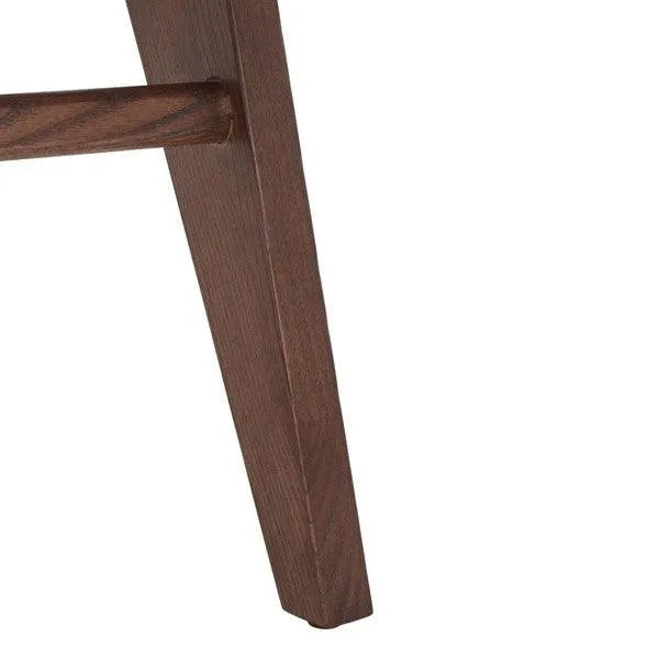 Safavieh Colette Walnut-Natural Rattan Counter Stool