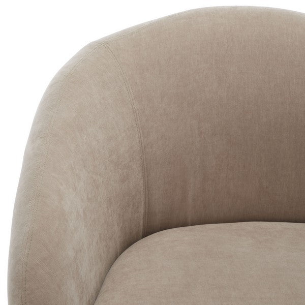 Safavieh Kiana Light Brown Modern Accent Chair