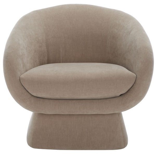 Safavieh Kiana Light Brown Modern Accent Chair