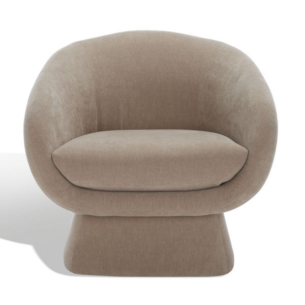 Safavieh Kiana Light Brown Modern Accent Chair