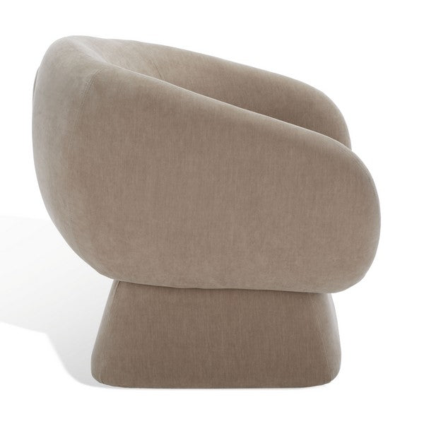 Safavieh Kiana Light Brown Modern Accent Chair