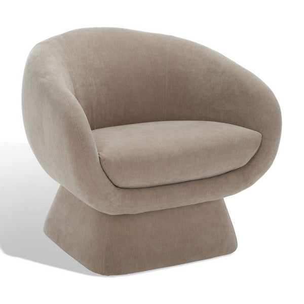 Safavieh Kiana Light Brown Modern Accent Chair