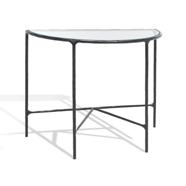 Safavieh Jessa Black Forged Metal Console Table