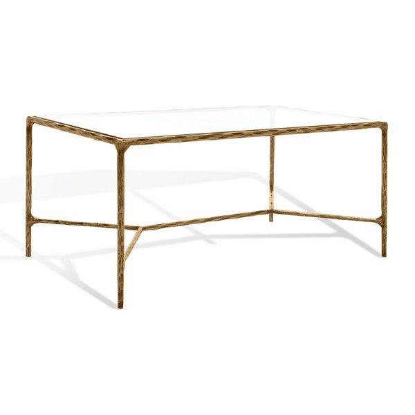 Safavieh Jessa Brass Metal Coffee Table