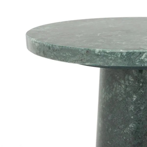 Valentia Marble Accent Table in Green