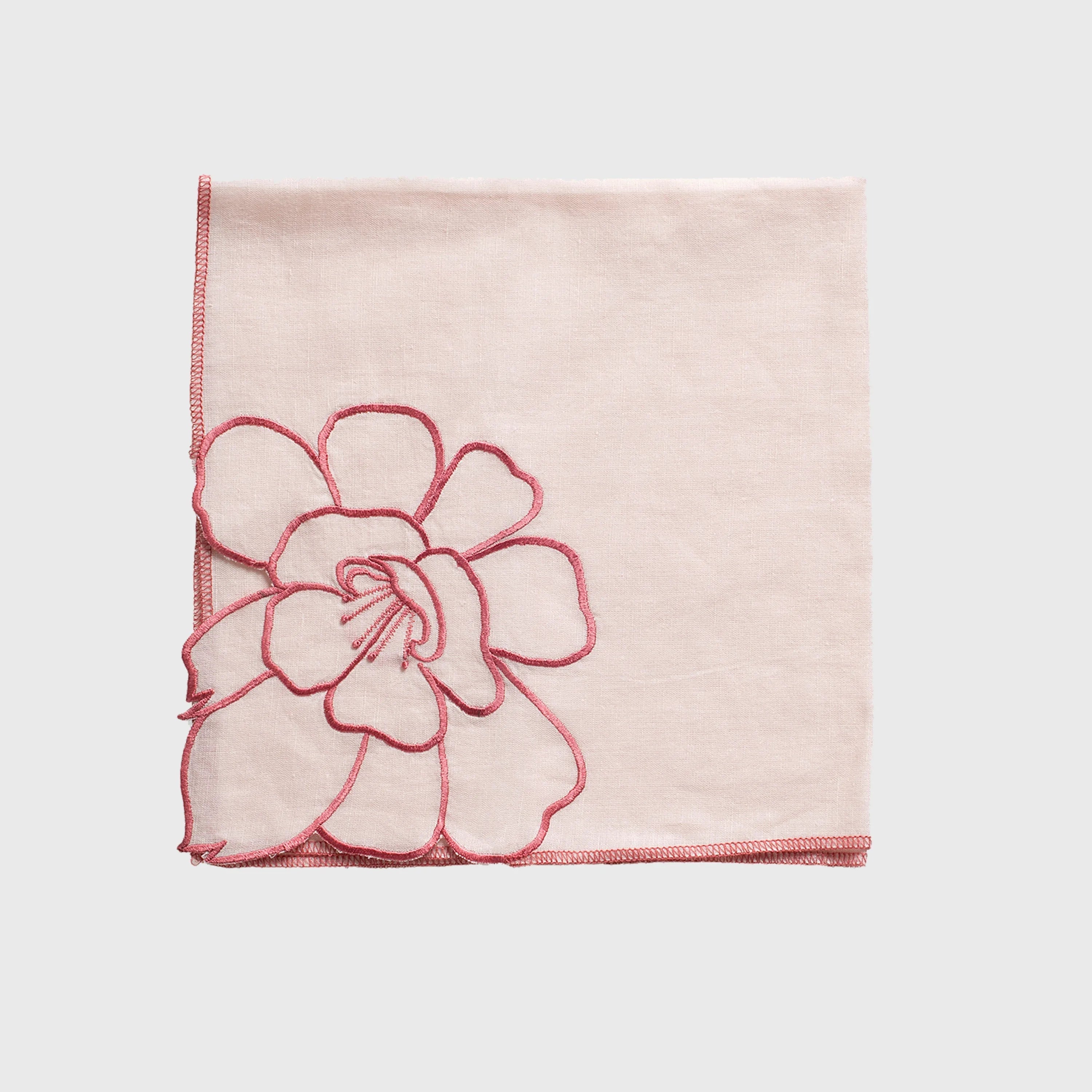 Peony dinner napkins, set of two