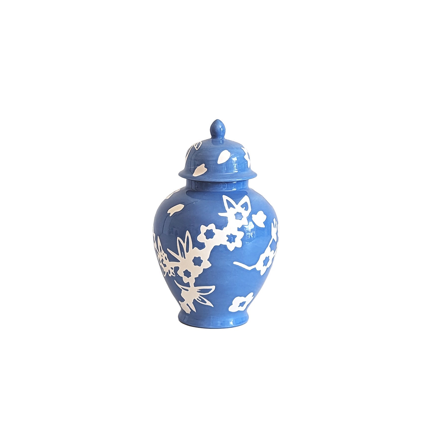 Sakura Ginger Jars in French Blue