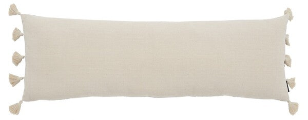 Safavieh Samerin Pillow in Gray/White with Craft Art Patterns