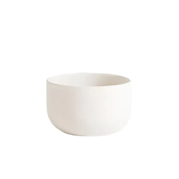 S/4 Tunisian Bowl - Matte White