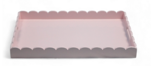 Pink Lacquered Tray