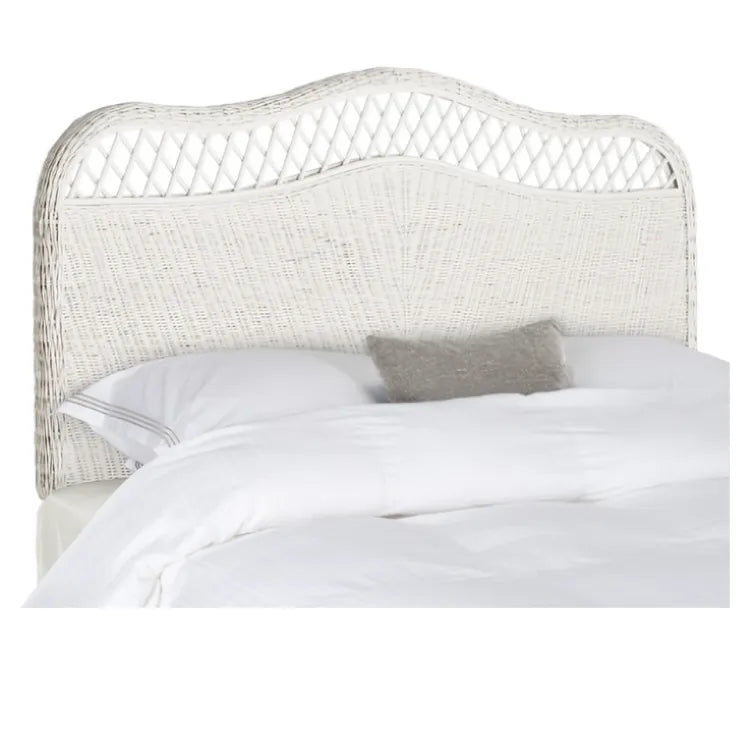 Sephina Rattan Headboard in White