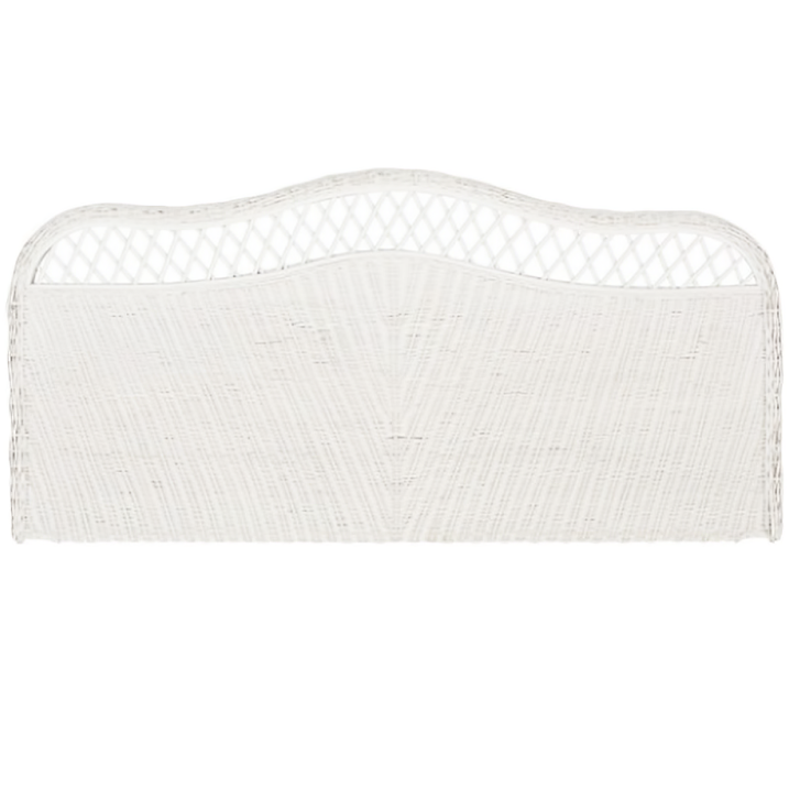 Sephina Rattan Headboard in White