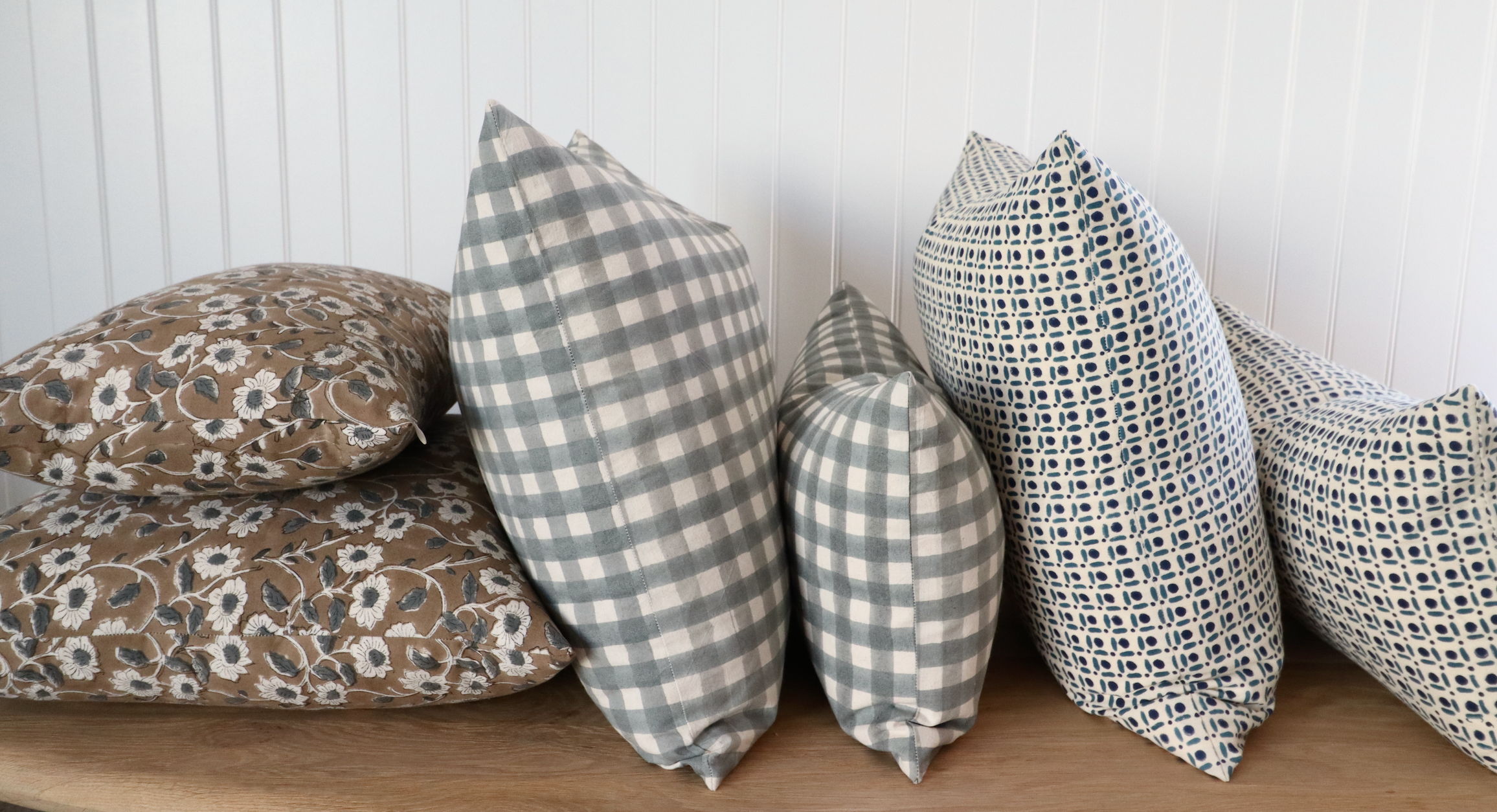 Atlas Gingham Pillow Cover