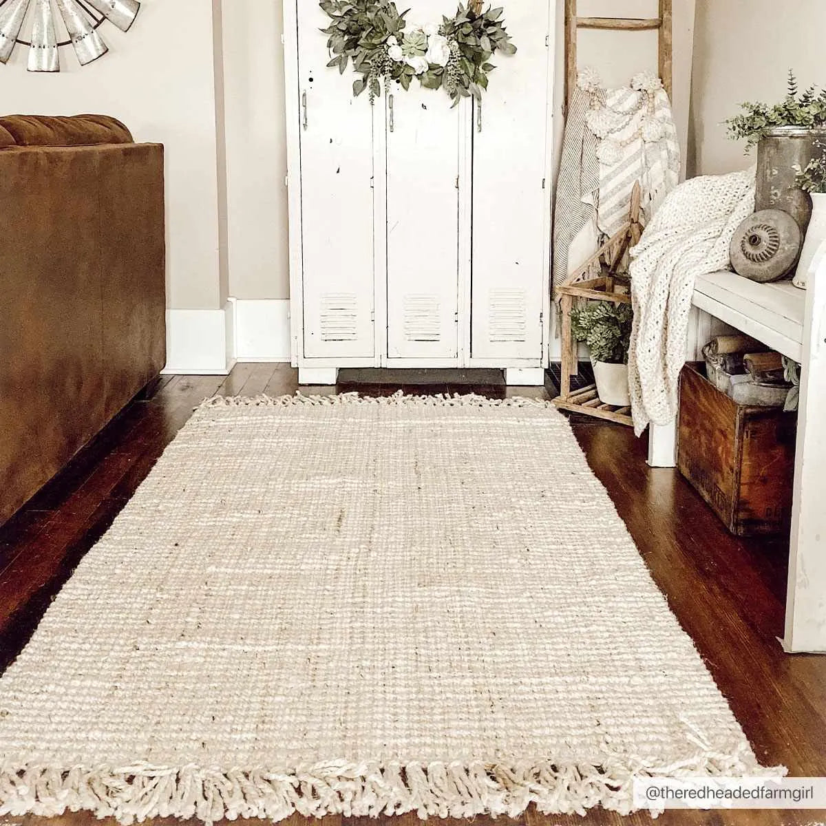 Senneterre Bleached Jute Rug