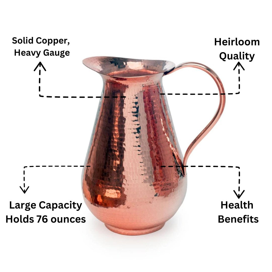 Bisotun Copper Water Pitcher