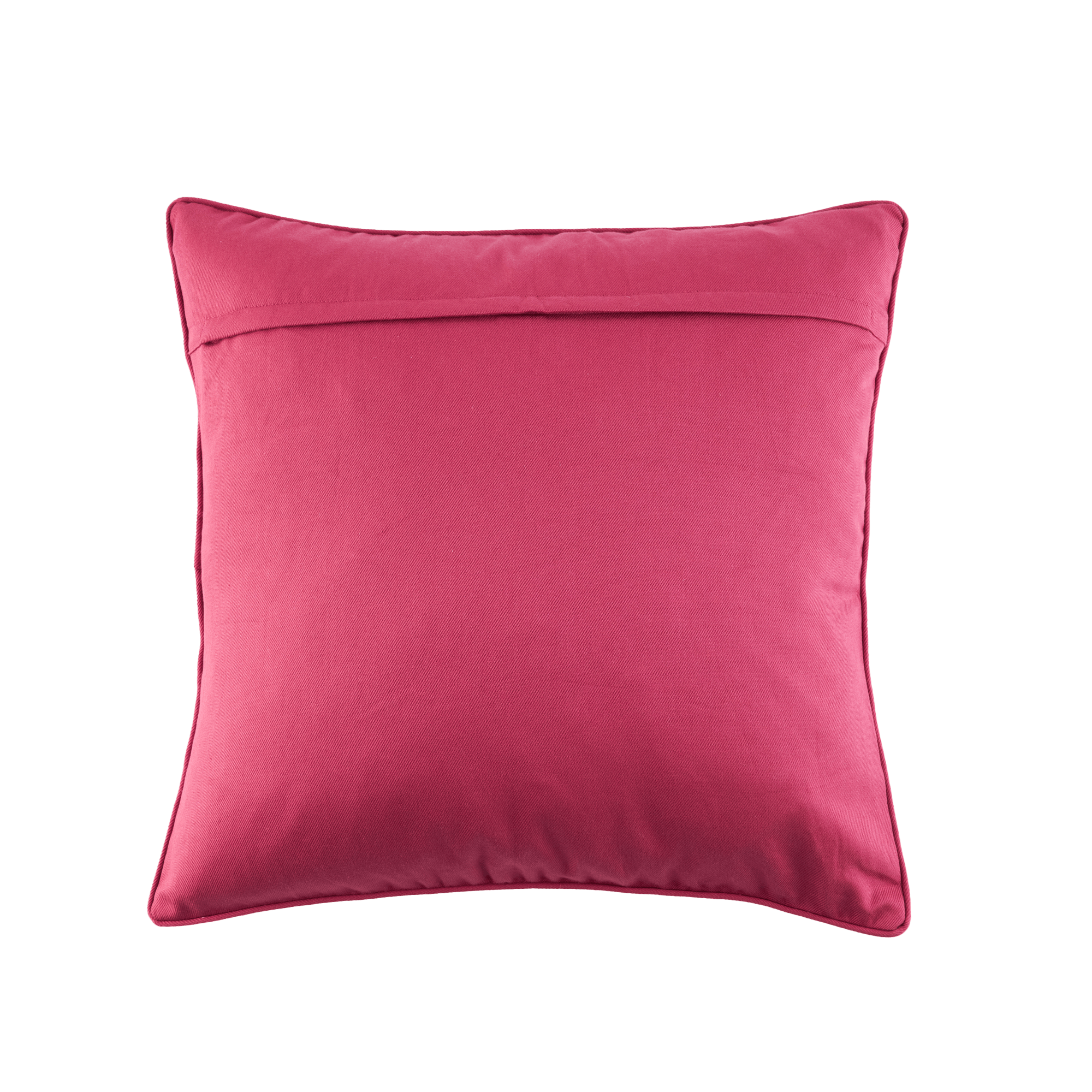 Square Pillow Cover Blumen Orange