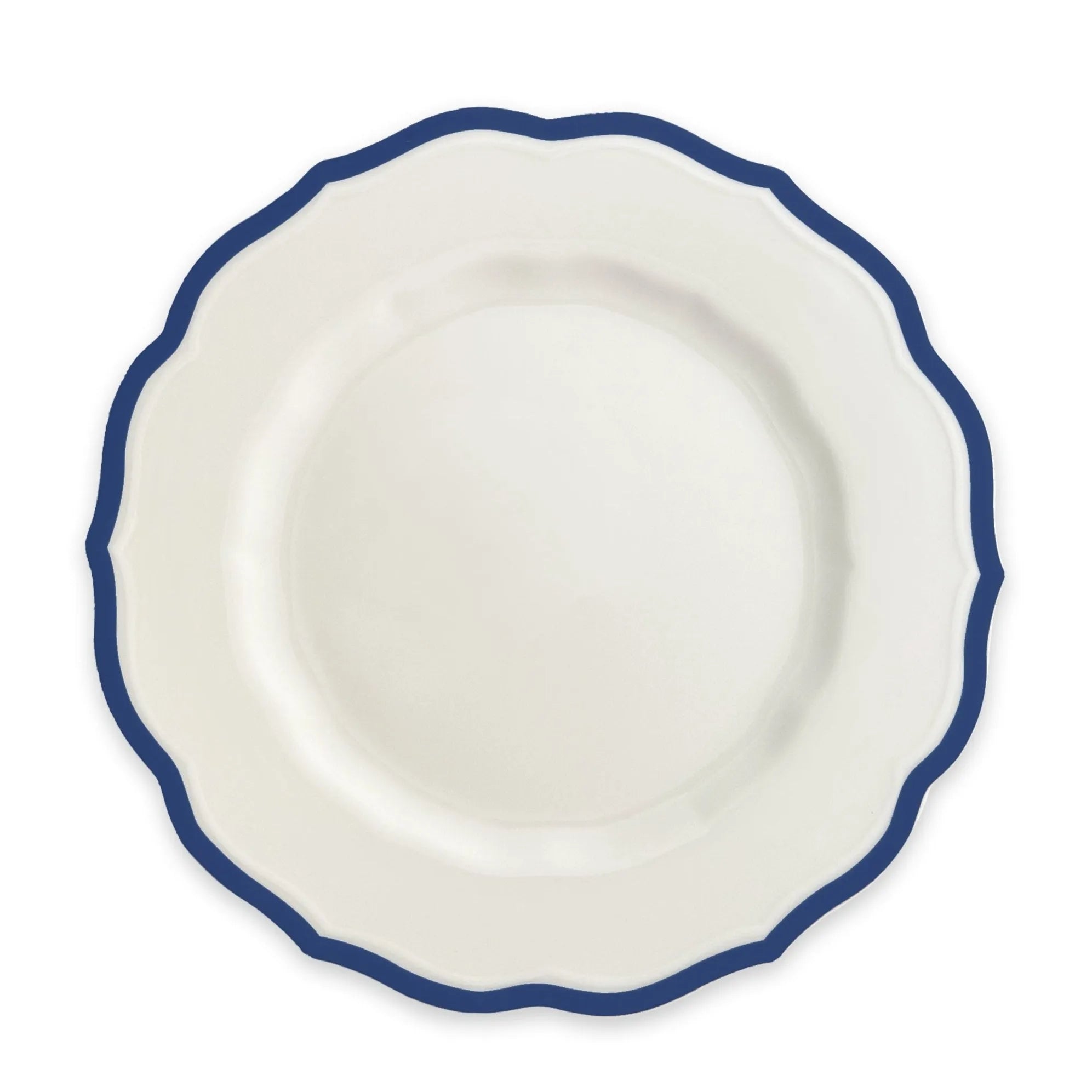 Stella Scalloped Porcelain Salad Plate