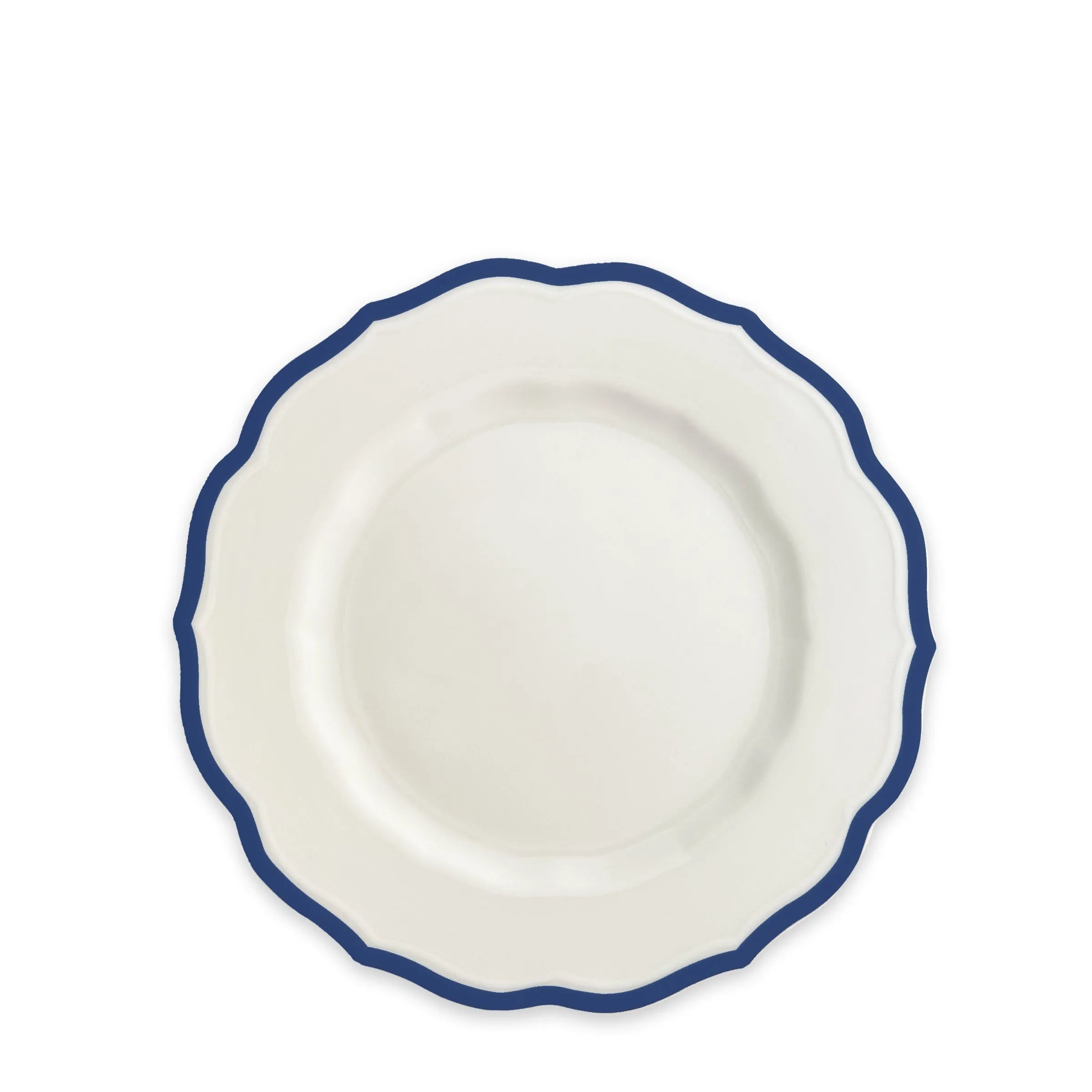 Stella Scalloped Porcelain Salad Plate