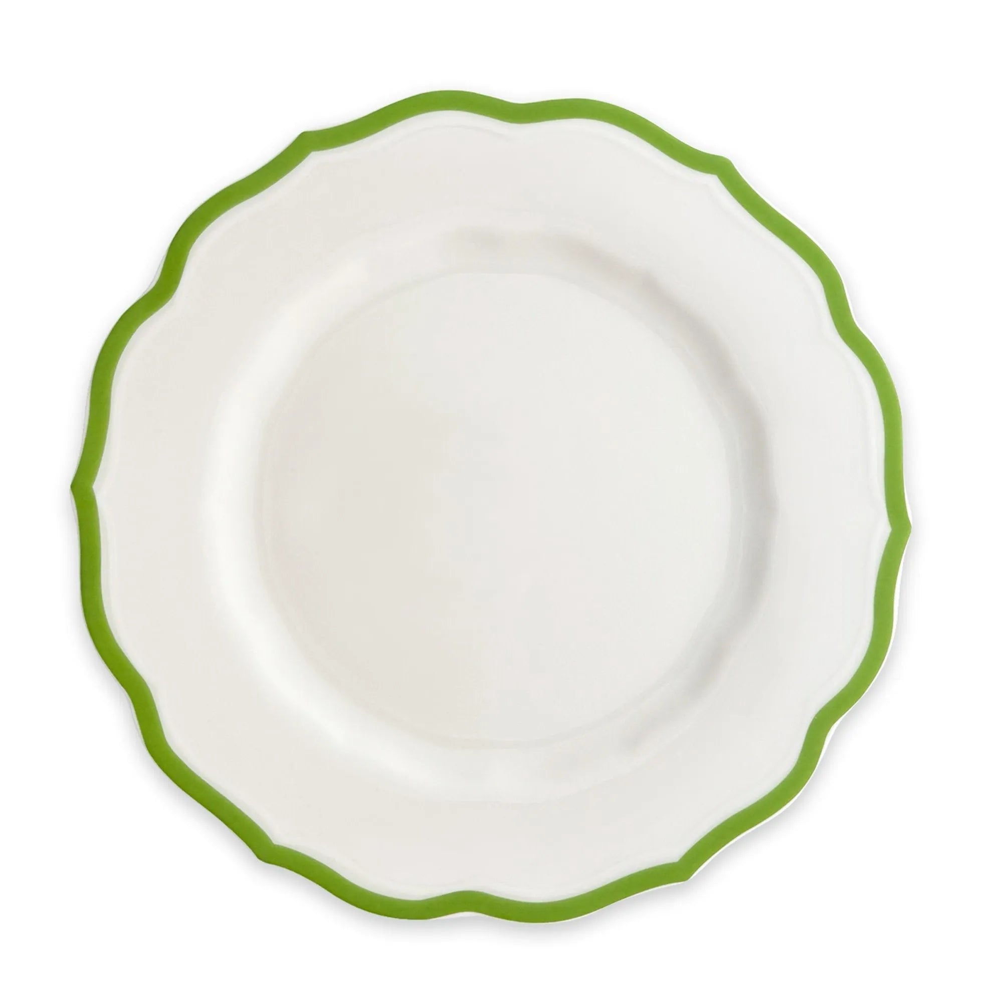 Stella Scalloped Porcelain Salad Plate